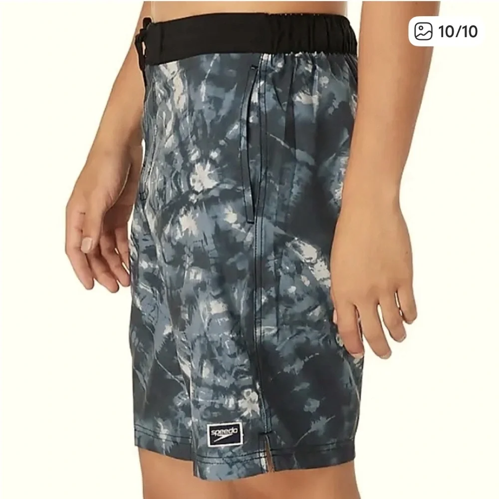 NWT Speedo Men's Patterned Swim Trunks